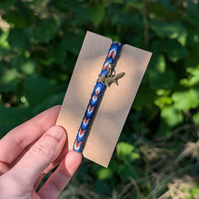 Bracelet "Un renard sous la lune"