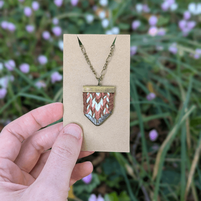 Pendentif "Feuilles d'érable"