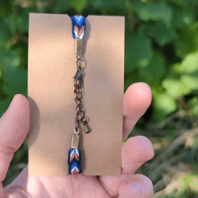 Bracelet "Un renard sous la lune"
